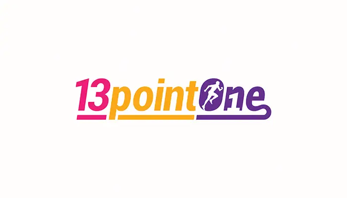 13 point One Logo