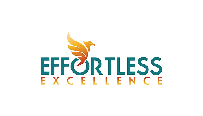 Effortless Excellence Logo (Red-Gold)